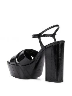 Saint Laurent Farrah crisscross sandals