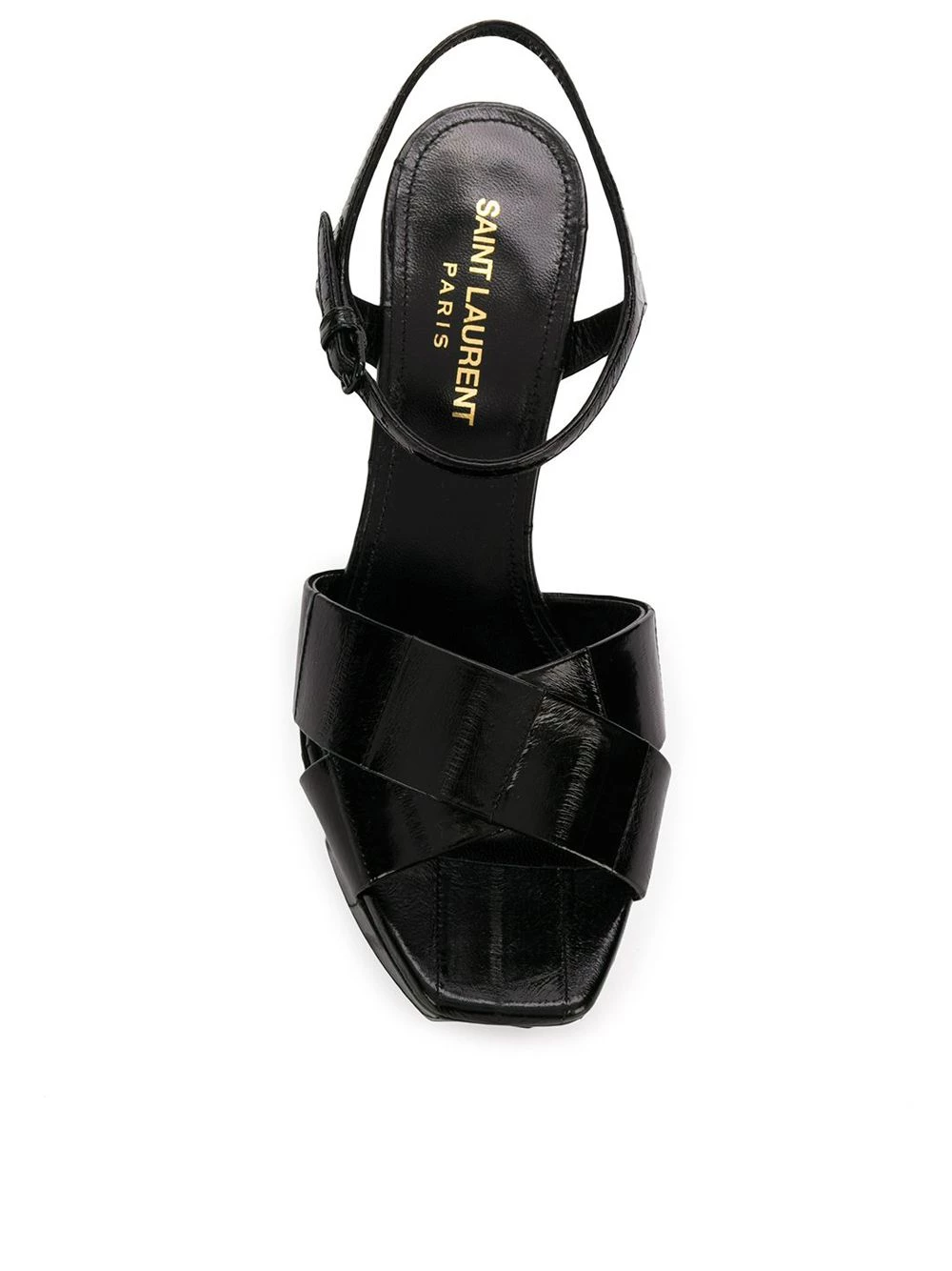 Saint Laurent Farrah crisscross sandals