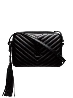 Saint Laurent quilted leather cross body bag