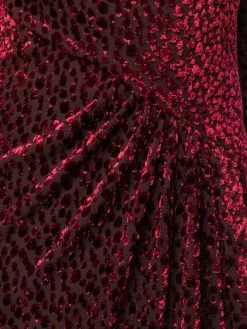 Saint Laurent dot-print sheer mini dress