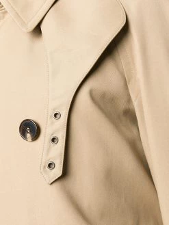 Saint Laurent double-breasted belted trench coat