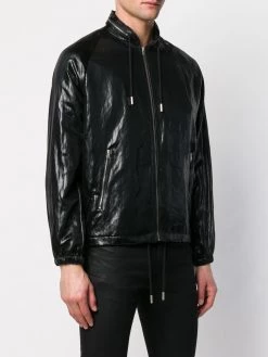 Saint Laurent concealed hood jacket