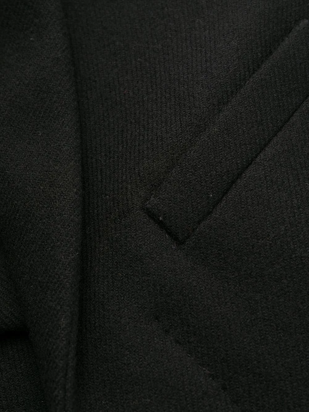 Saint Laurent single breasted mid-length coat