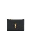 Saint Laurent Monogram zip two-part wallet
