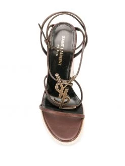 Saint Laurent Cassandra wedge sandals