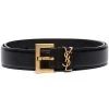 Saint Laurent Monogram square-buckle belt