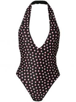 Saint Laurent deep V neck swimsuit