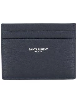 Saint Laurent logo cardholder