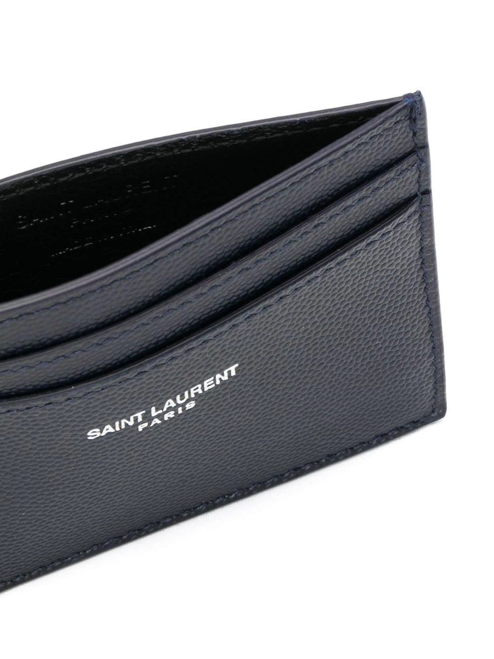 Saint Laurent logo cardholder