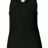 Saint Laurent fine ribbed tank top