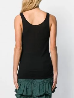 Saint Laurent fine ribbed tank top