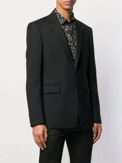 Saint Laurent fitted single-breasted blazer