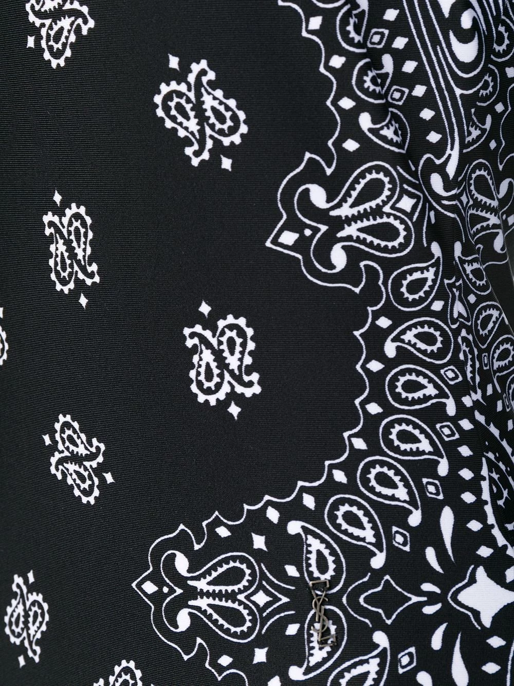Saint Laurent bandana print swimsuit