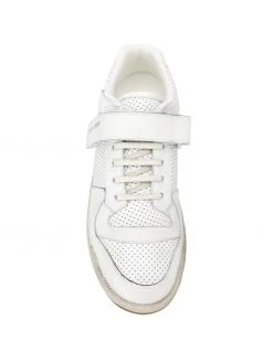 Saint Laurent SL24 worn-effect sneakers