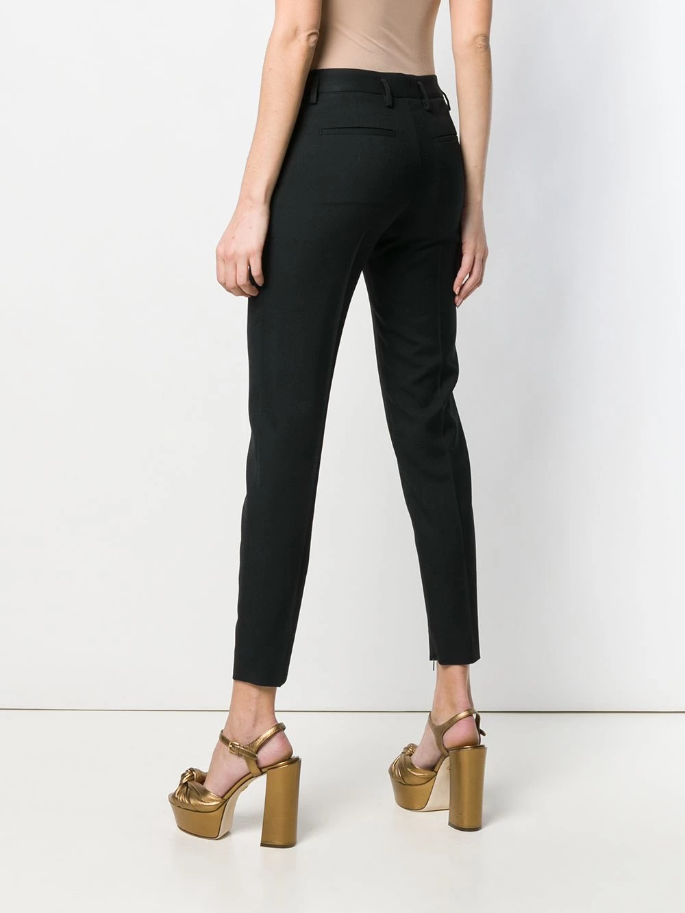Saint Laurent tuxedo skinny trousers