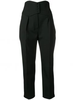Saint Laurent corset trousers