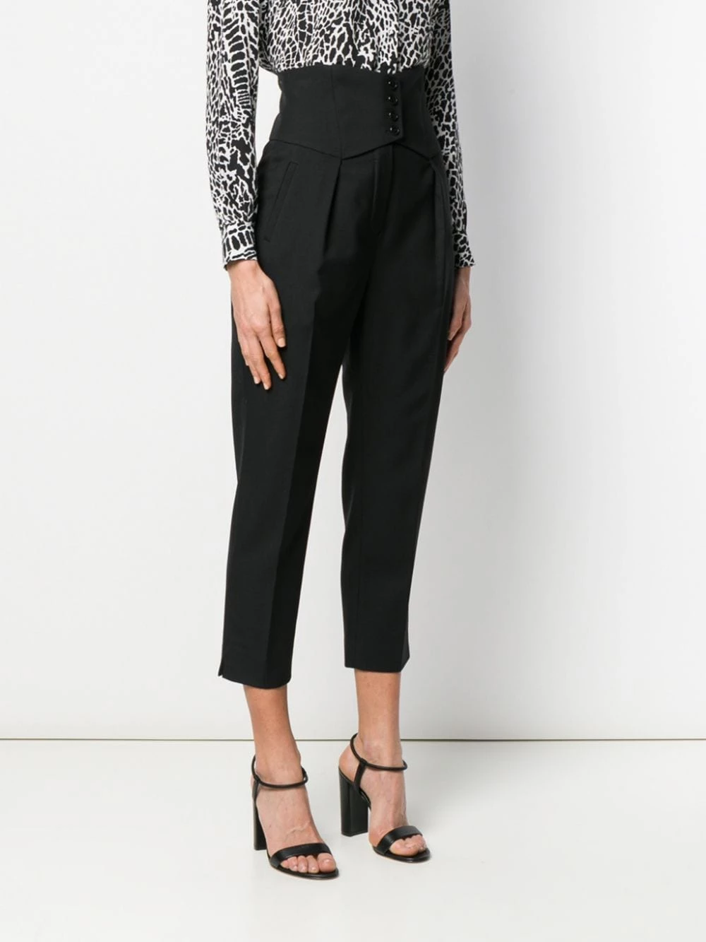Saint Laurent corset trousers