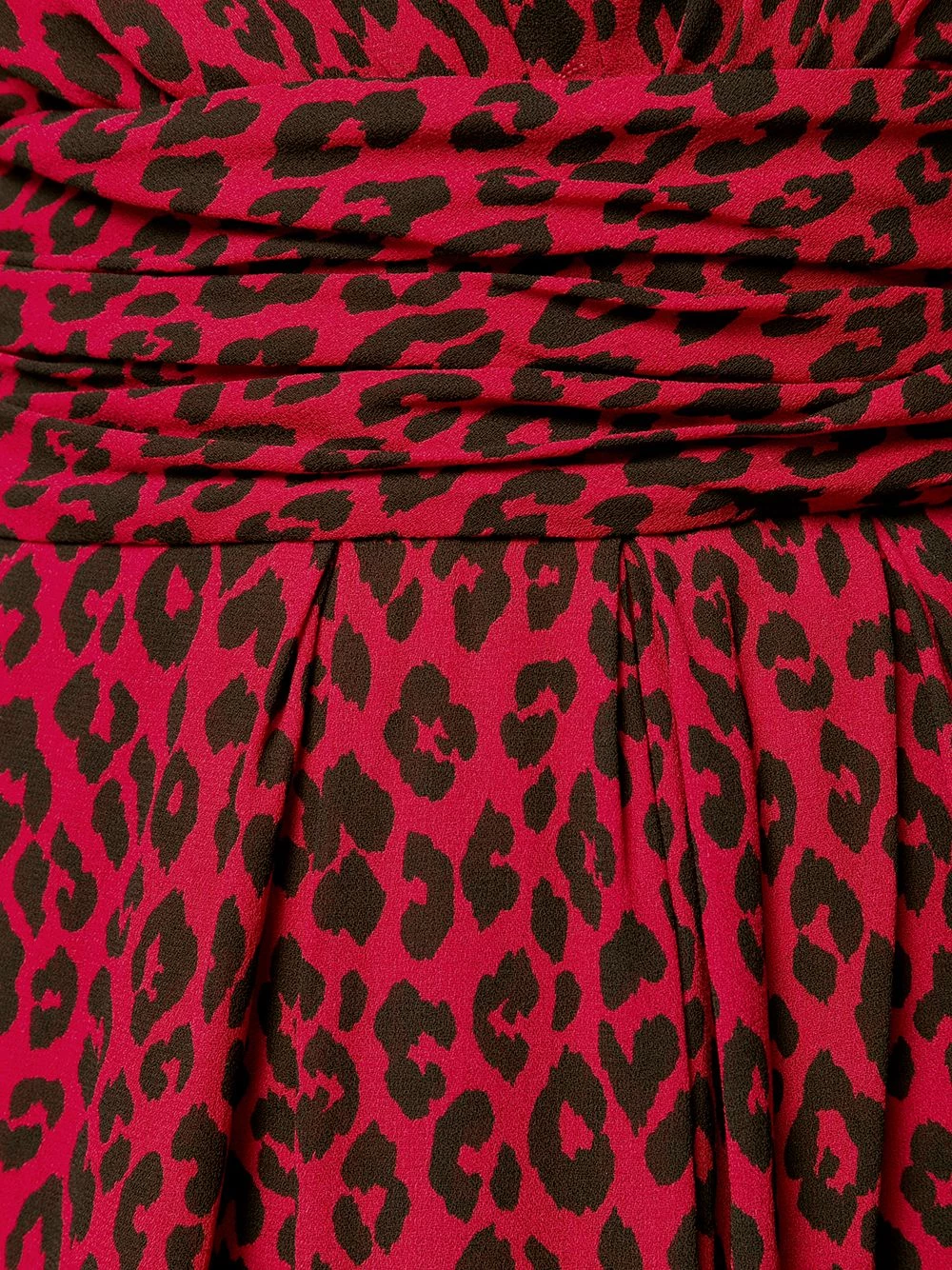 Saint Laurent leopard print dress