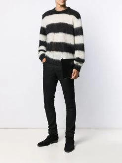 Saint Laurent monogram plaque clutch