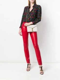 Saint Laurent Cassandra chain wallet bag