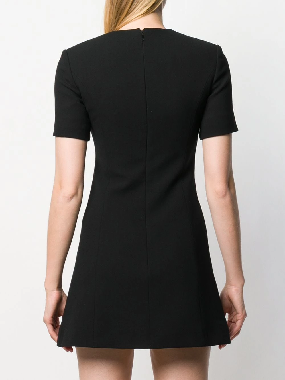 Saint Laurent flared mini dress