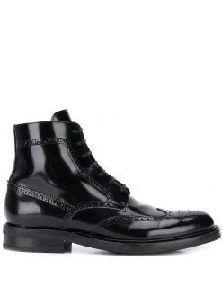 Saint Laurent Army lace-up boots