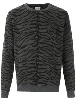 Saint Laurent animal print sweatshirt