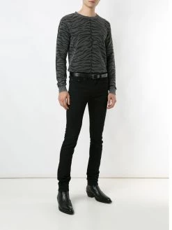 Saint Laurent animal print sweatshirt