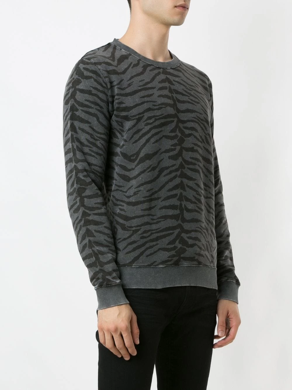 Saint Laurent animal print sweatshirt