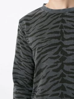 Saint Laurent animal print sweatshirt
