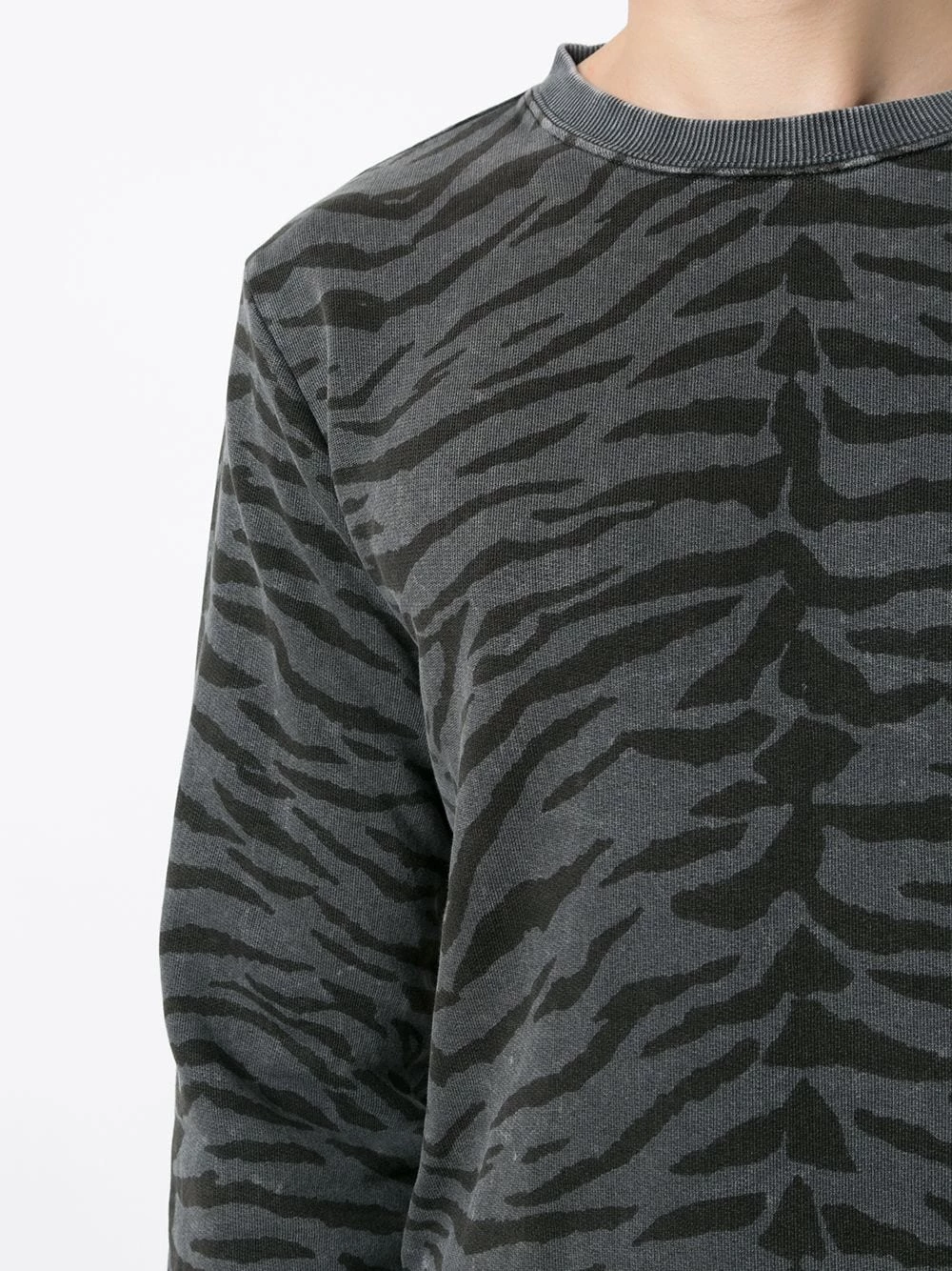 Saint Laurent animal print sweatshirt