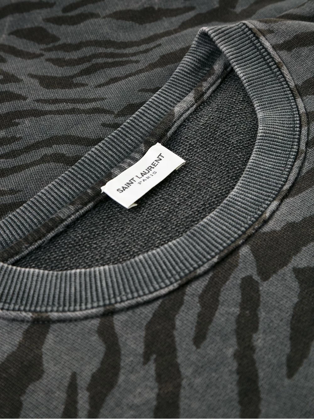 Saint Laurent animal print sweatshirt