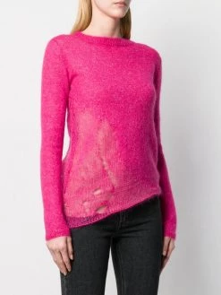 Saint Laurent half-distressed jumper