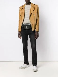 Saint Laurent monogram leather belt bag