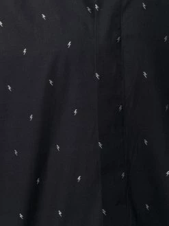 Saint Laurent lamé mini lightning bolt shirt