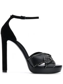 Saint Laurent studded platform sandals