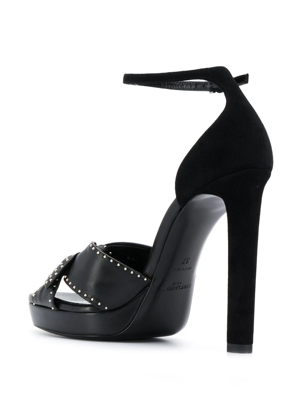 Saint Laurent studded platform sandals