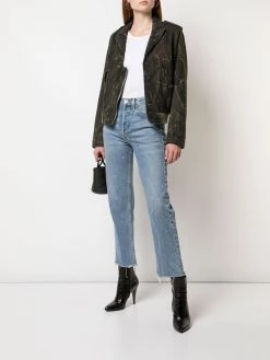 Saint Laurent military bomber jacket