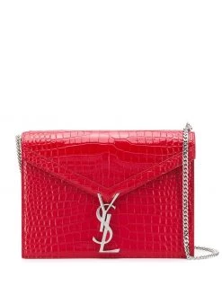 Saint Laurent Cassandra embossed crossbody bag