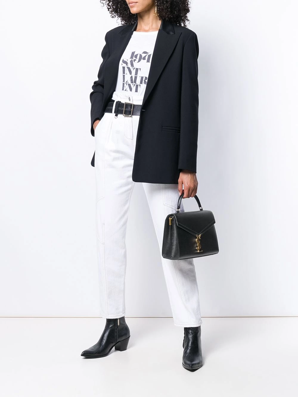 Saint Laurent Cassandra medium top handle bag