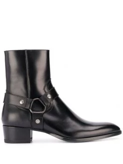 Saint Laurent Wyatt Harness boots