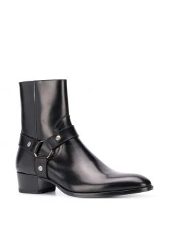 Saint Laurent Wyatt Harness boots