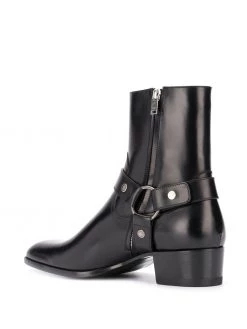 Saint Laurent Wyatt Harness boots