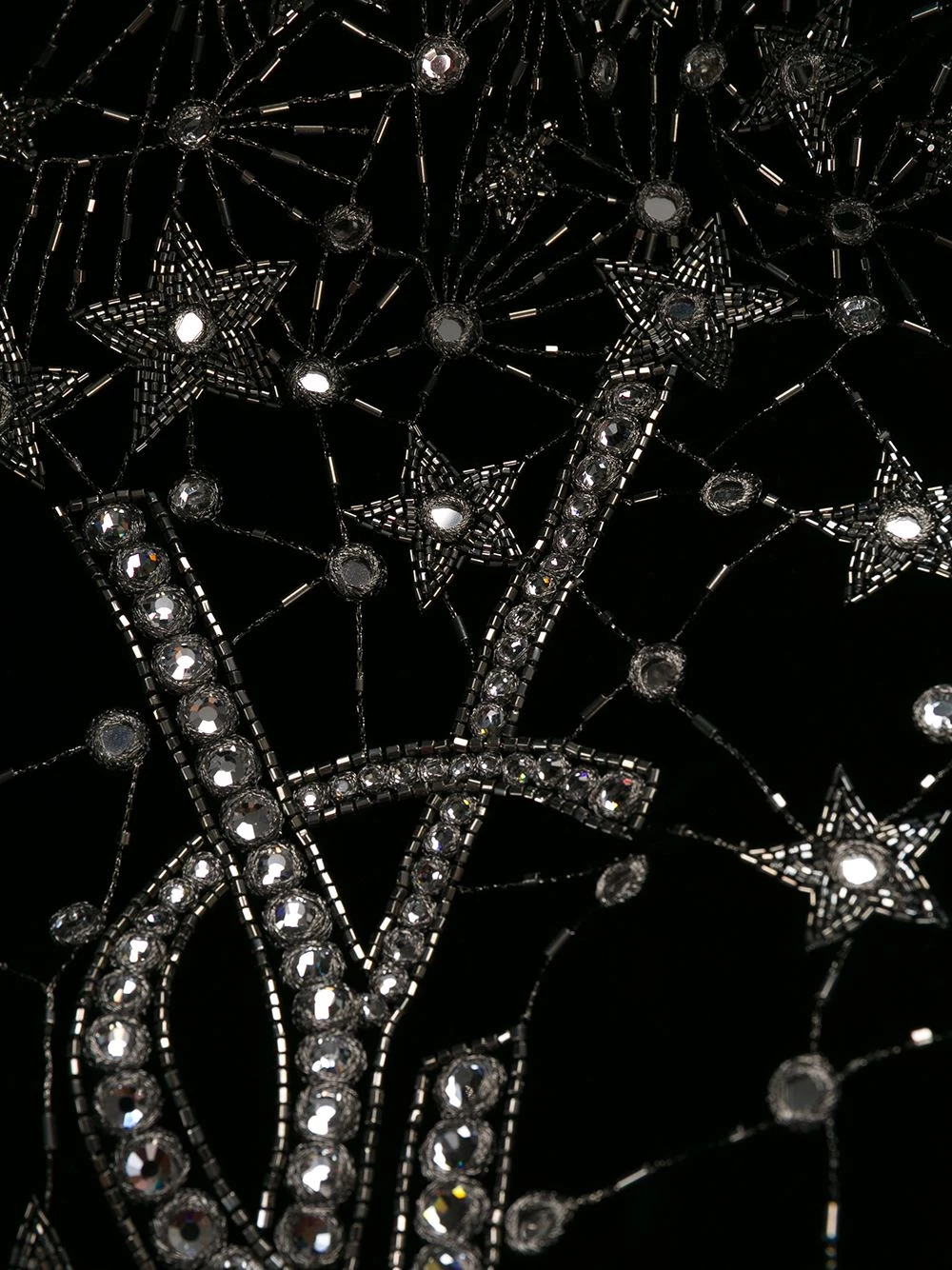 Saint Laurent crystal-embroidered bomber jacket