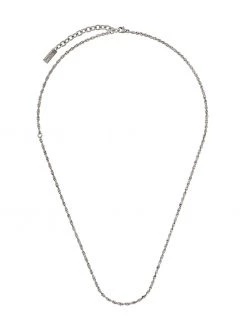 Saint Laurent thin byzantine necklace