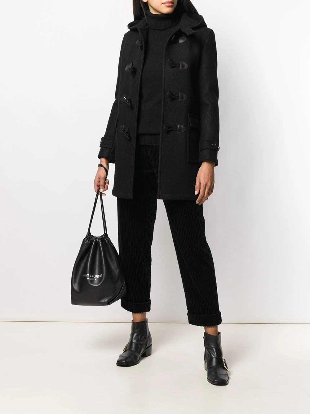 Saint Laurent trenca duffle coat