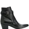 Saint Laurent West Jodhpur buckled boots