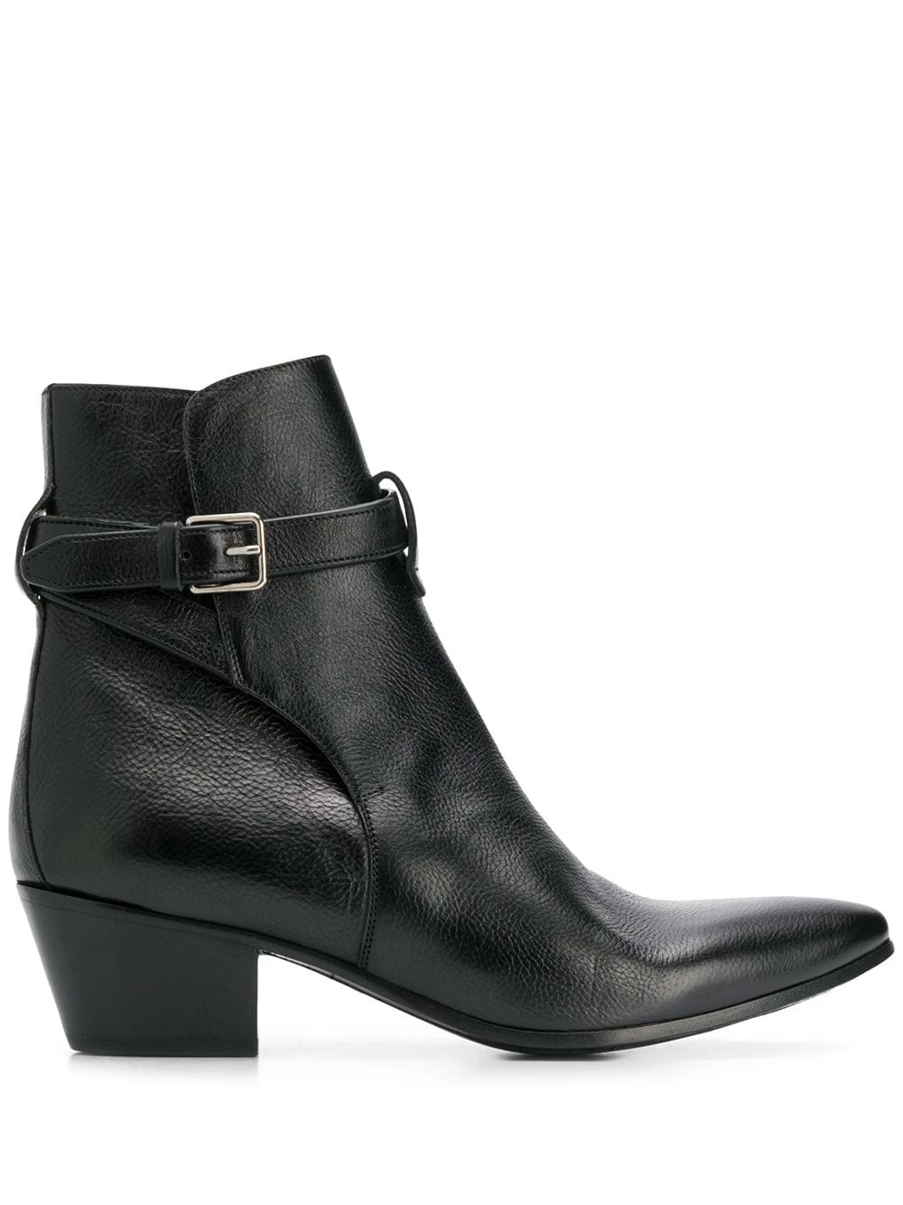 Saint Laurent West Jodhpur buckled boots