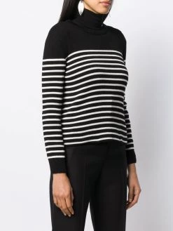 Saint Laurent striped knitted jumper