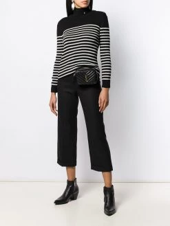 Saint Laurent striped knitted jumper